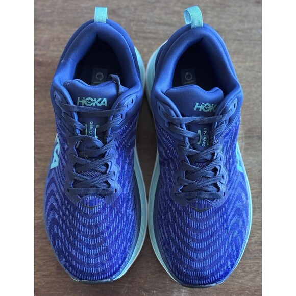 Men’s Size 10 HOKA Gaviota 5 Bellwether Blue / Evening Sky 1134235 BBES